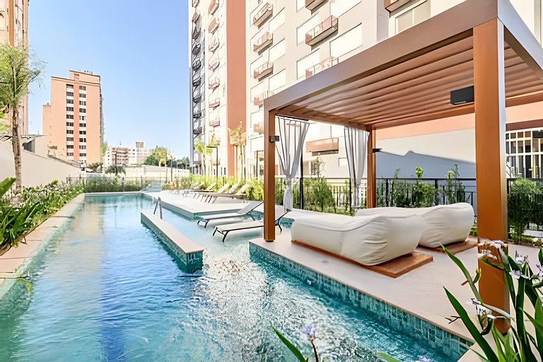 Apartment with 1 bedroom near PUCRS