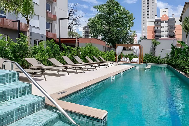 Apartment with 1 bedroom near PUCRS