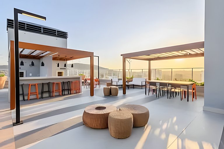 Apto 1D próximo a Pucrs