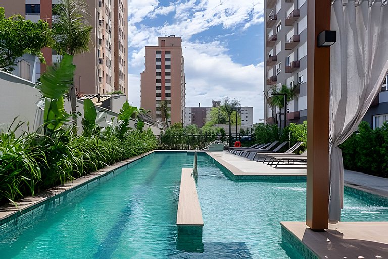 Apartment with 1 bedroom near PUCRS