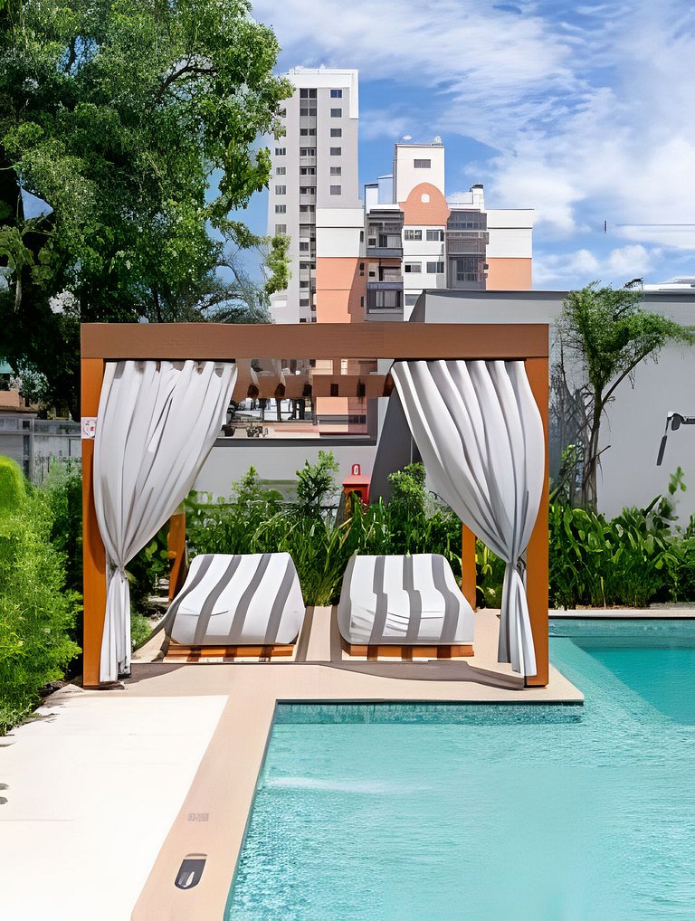 Apartment with 1 bedroom near PUCRS