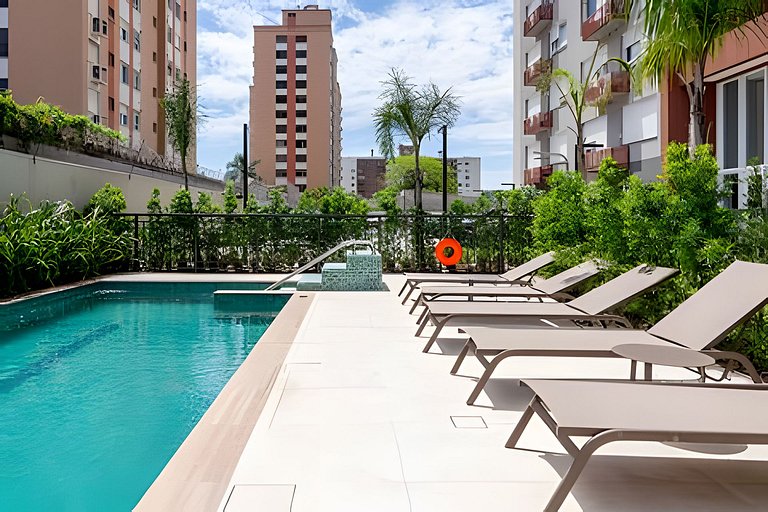 Apartment with 1 bedroom near PUCRS