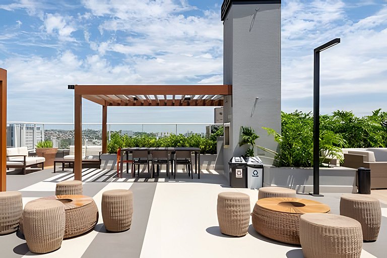 Apto 1D próximo a Pucrs