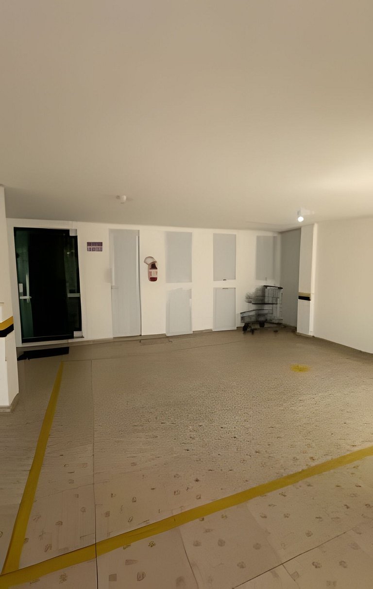 Apto Centro 2 dorms c/ garagem - Vista para o Mar
