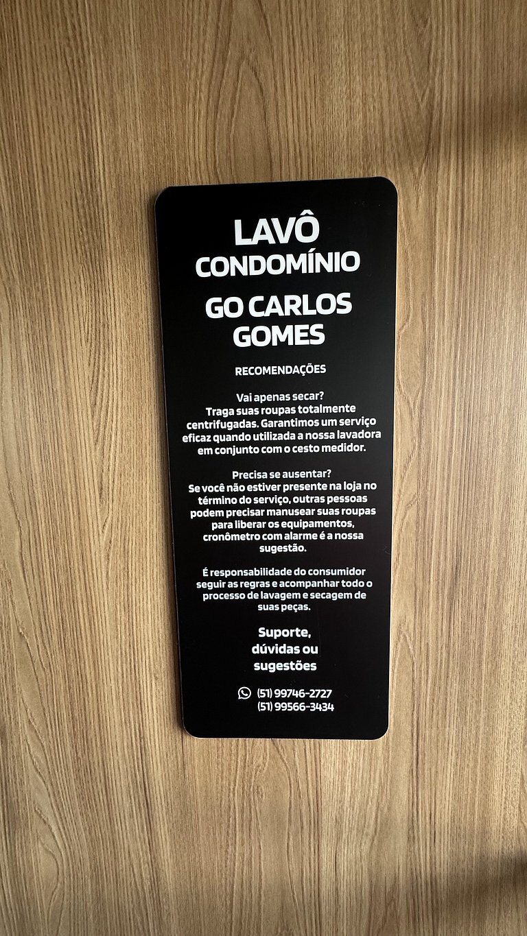 Apto 1 Quarto Premium no Go Carlos Gomes
