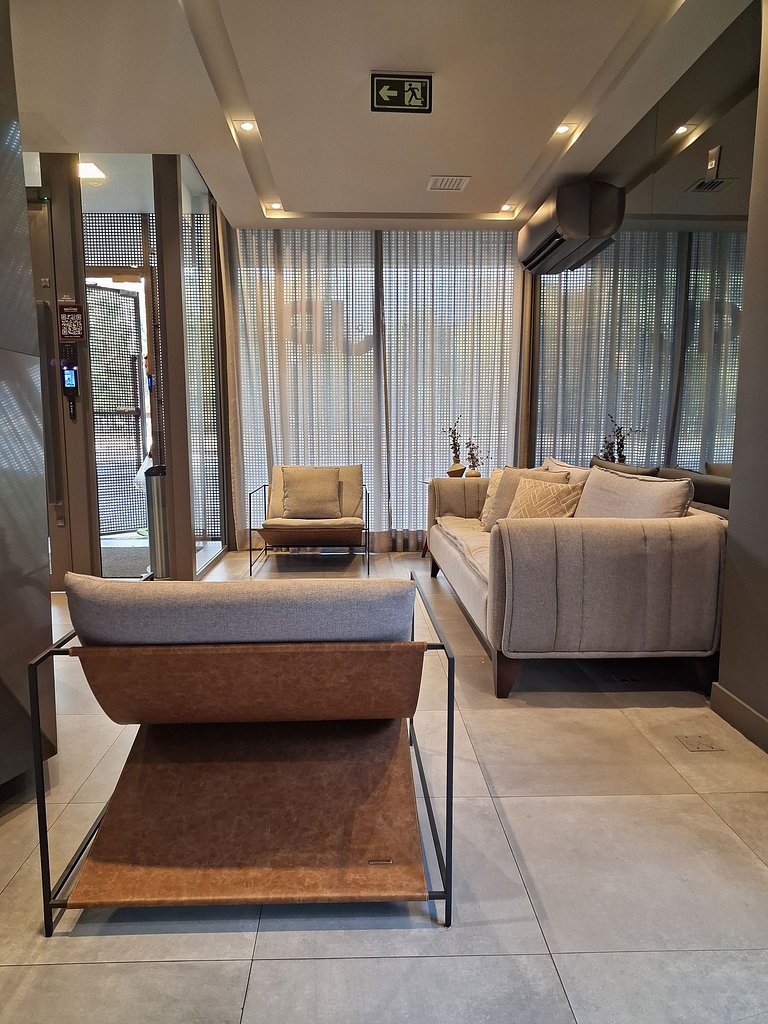 Loft JP Andar Alto - Capacidade para até 4 pessoas
