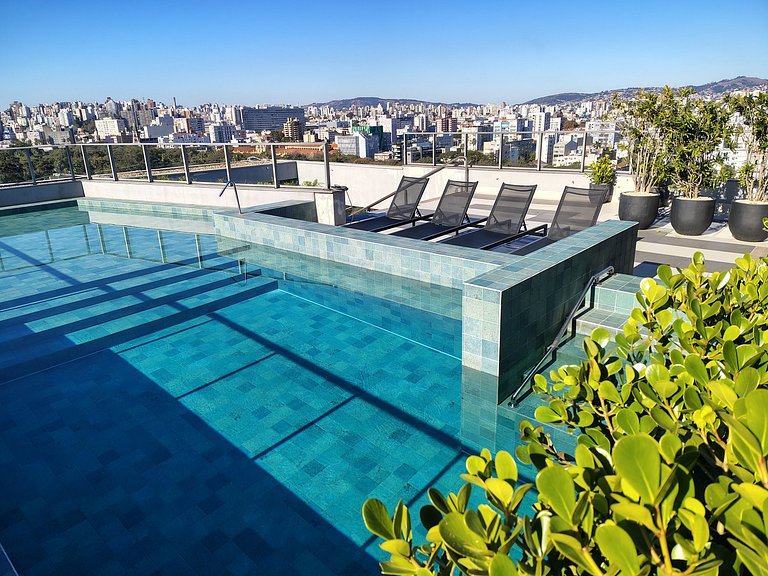 Loft JP Andar Alto - Capacidade para até 4 pessoas