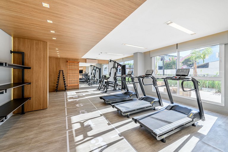 Studio ao lado da PUCRS | Piscina e Academia