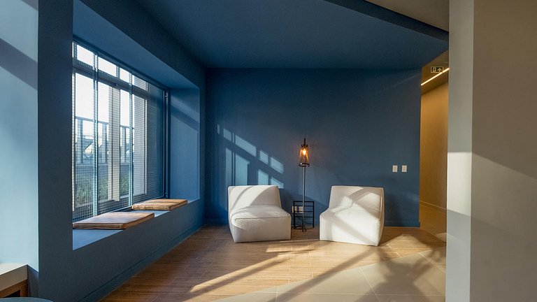 Studio moderno no Mood Central Parque | PUCRS