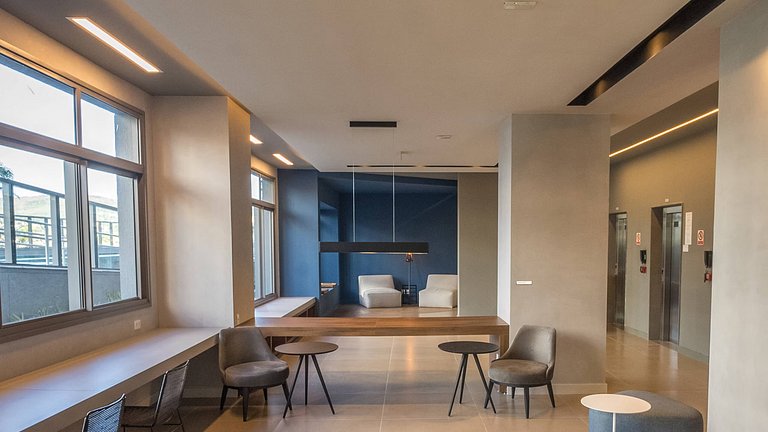 Studio moderno no Mood Central Parque | PUCRS