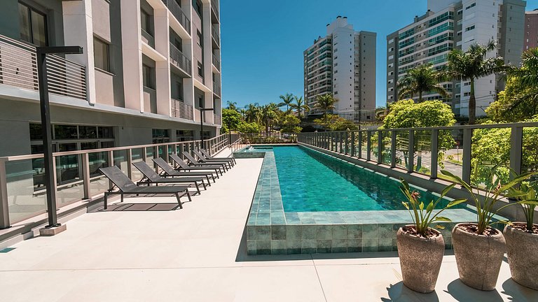 Studio Vista Piscina Mood Central Parque