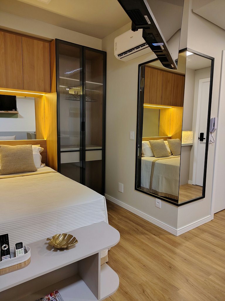 Studio moderno no Mood Central Parque | PUCRS