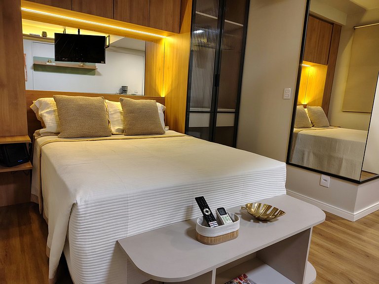 Studio moderno no Mood Central Parque | PUCRS