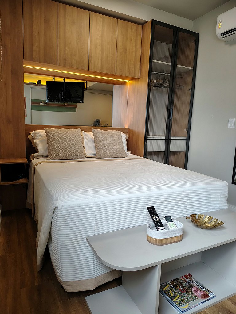 Studio moderno no Mood Central Parque | PUCRS