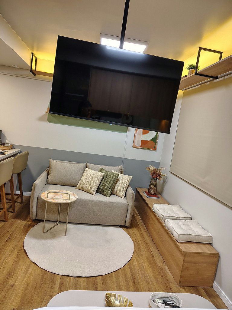 Studio moderno no Mood Central Parque | PUCRS