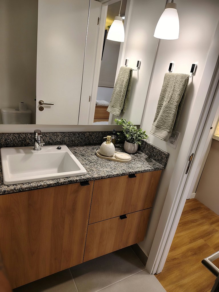 Studio moderno no Mood Central Parque | PUCRS