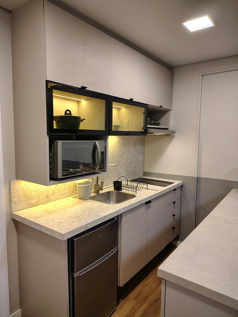 Studio moderno no Mood Central Parque | PUCRS