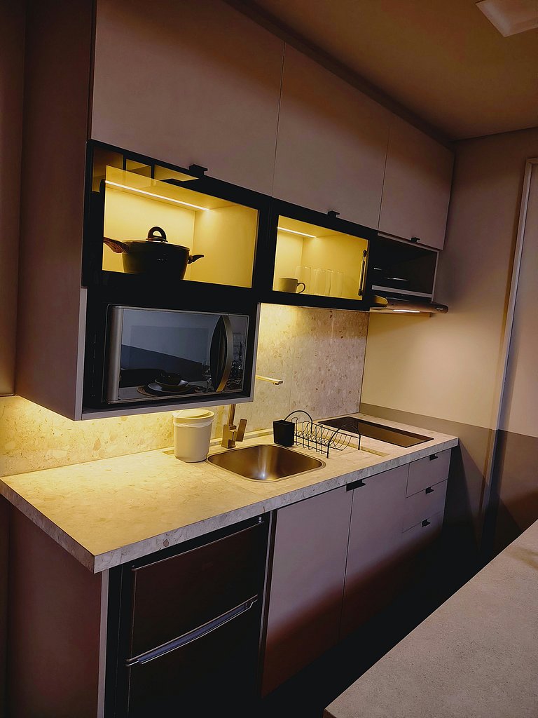 Studio moderno no Mood Central Parque | PUCRS