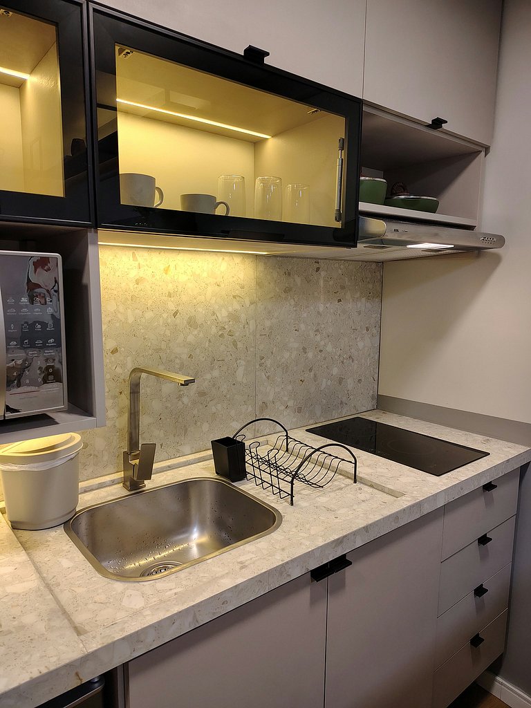 Studio moderno no Mood Central Parque | PUCRS