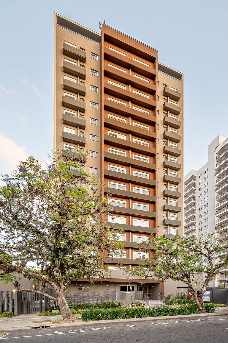 Studio moderno no Connect João Wallig em Porto Alegre