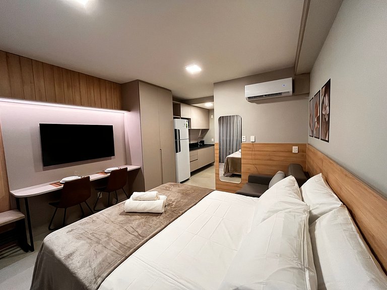 Studio moderno no Connect João Wallig em Porto Alegre