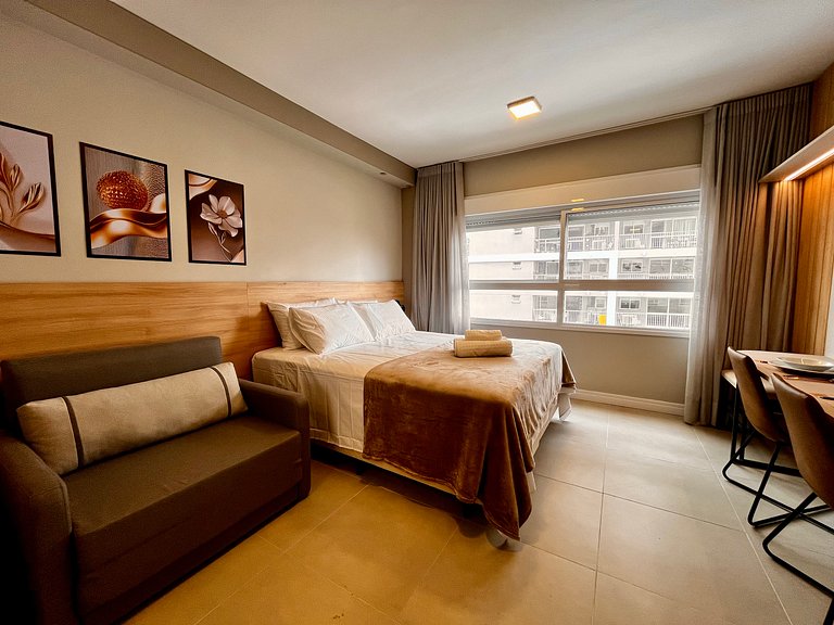 Studio moderno no Connect João Wallig em Porto Alegre