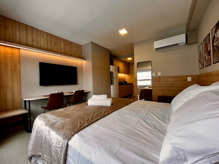 Studio moderno no Connect João Wallig em Porto Alegre