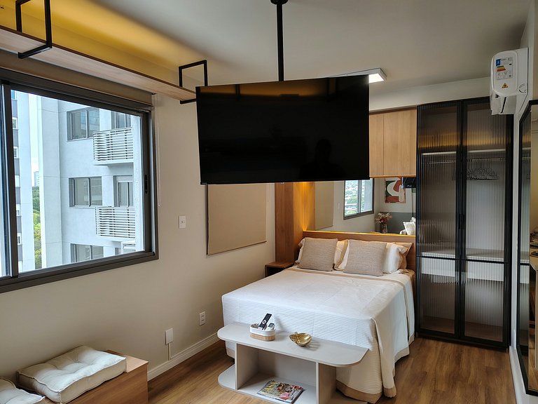 Studio moderno no Mood Central Parque | PUCRS