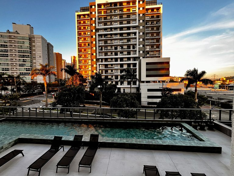 Studio Vista Piscina Mood Central Parque