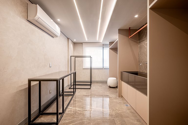 Studio no Nova Olaria | Piscina e Academia