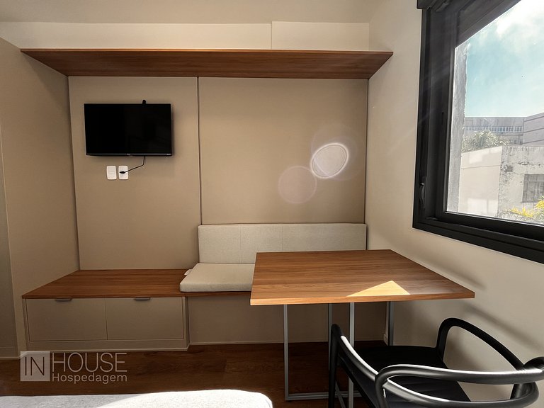Studio no Nova Olaria | Piscina e Academia