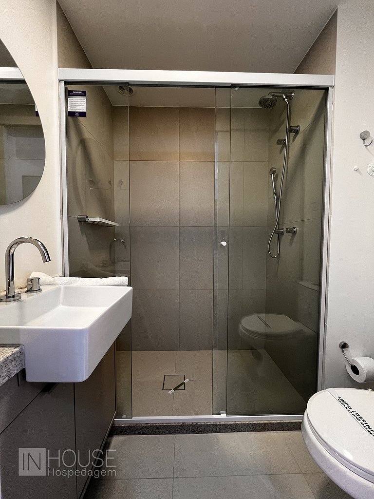Studio no Nova Olaria | Piscina e Academia