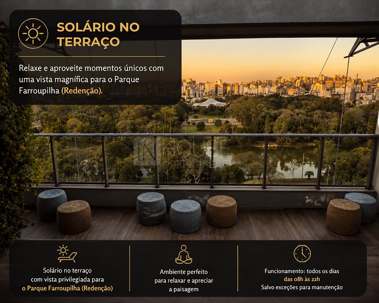 Loft JP Andar Alto - Capacidade para até 4 pessoas