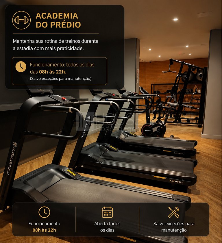Loft JP Andar Alto - Capacidade para até 4 pessoas