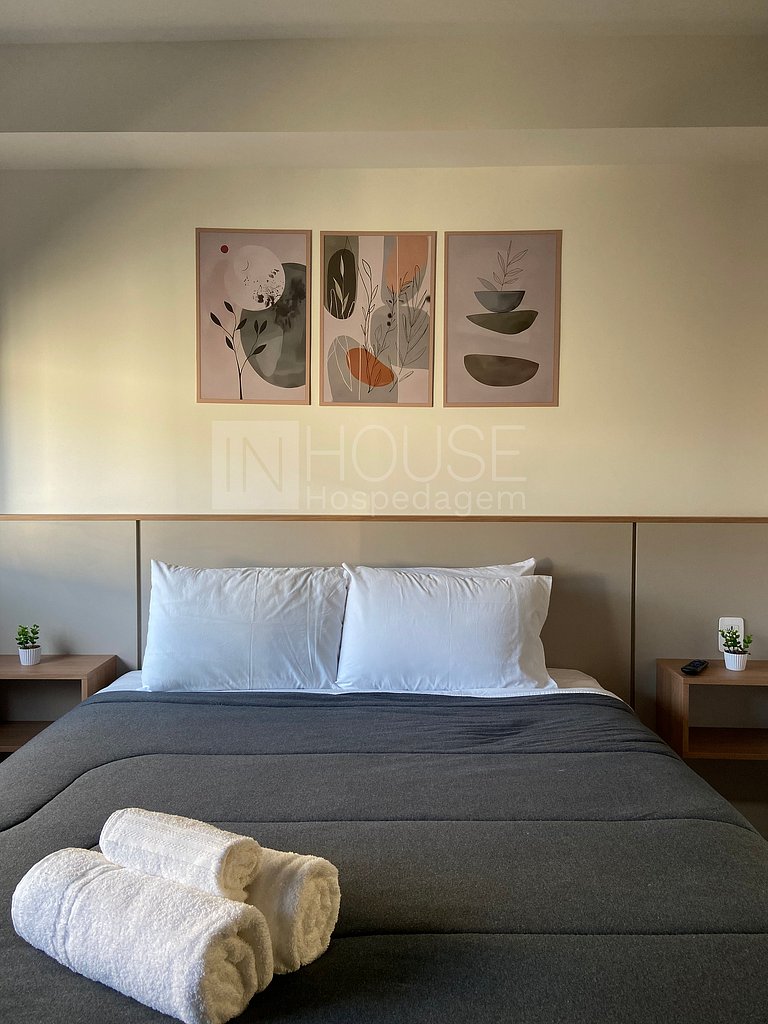 Studio no Nova Olaria | Piscina e Academia