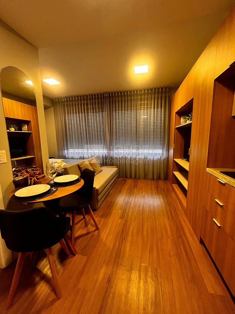 Loft JP Andar Alto - Capacidade para até 4 pessoas