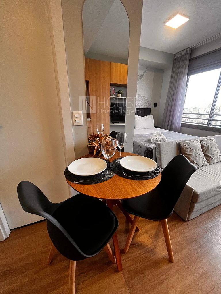 Loft JP Andar Alto - Capacidade para até 4 pessoas